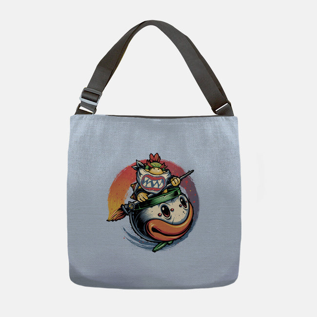 The Power Of Paint-None-Adjustable Tote-Bag-glitchygorilla