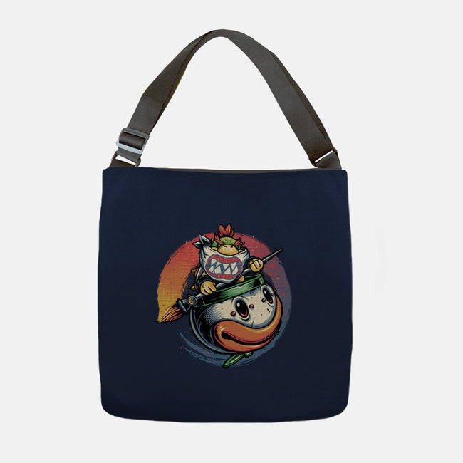 The Power Of Paint-None-Adjustable Tote-Bag-glitchygorilla
