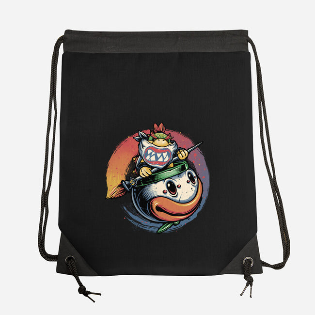 The Power Of Paint-None-Drawstring-Bag-glitchygorilla