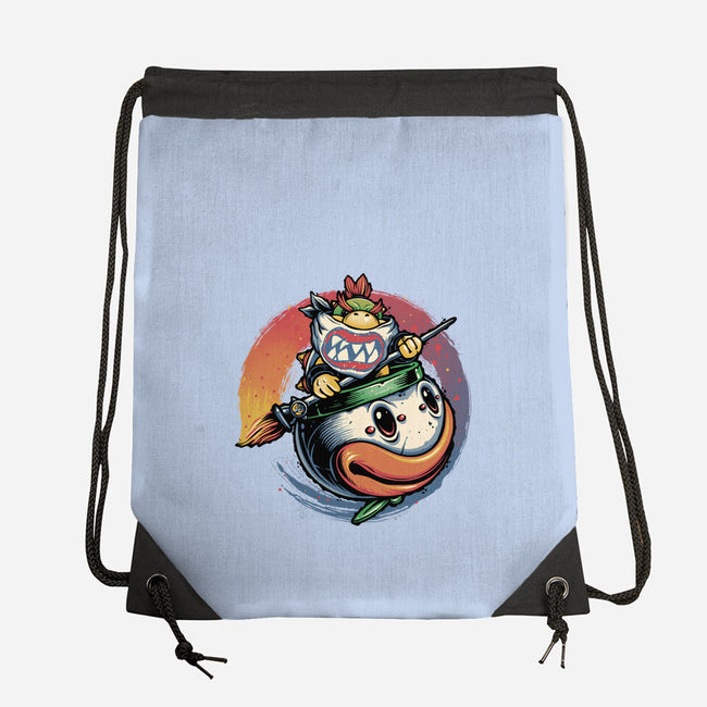 The Power Of Paint-None-Drawstring-Bag-glitchygorilla