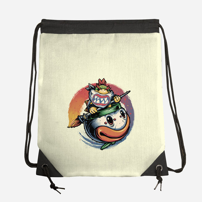 The Power Of Paint-None-Drawstring-Bag-glitchygorilla