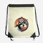 The Power Of Paint-None-Drawstring-Bag-glitchygorilla