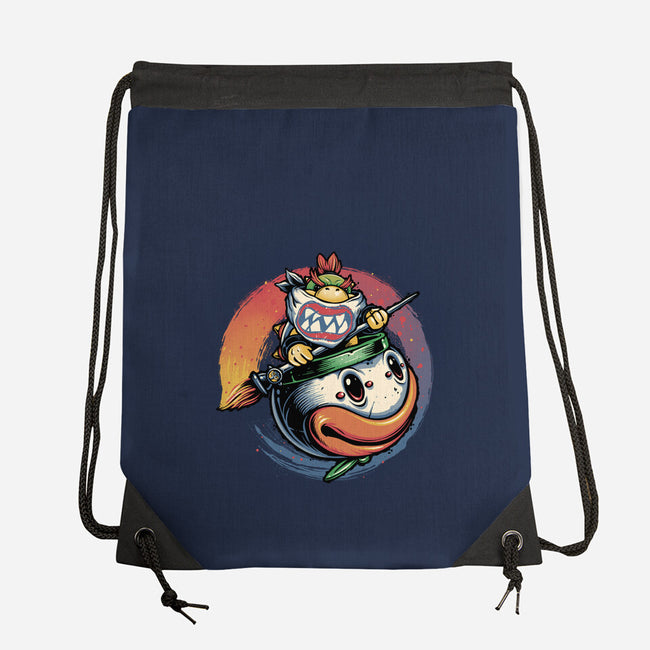 The Power Of Paint-None-Drawstring-Bag-glitchygorilla