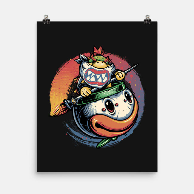 The Power Of Paint-None-Matte-Poster-glitchygorilla