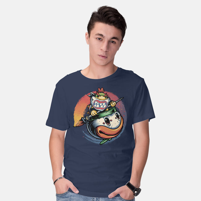 The Power Of Paint-Mens-Basic-Tee-glitchygorilla