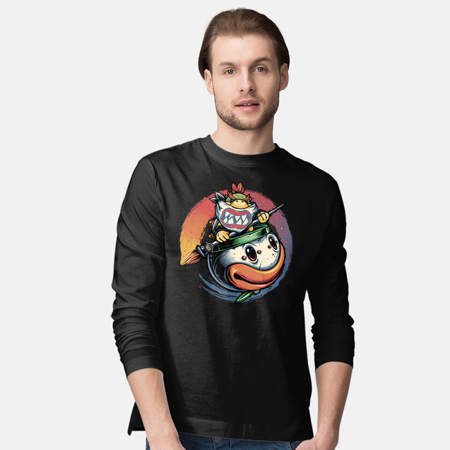 The Power Of Paint-Mens-Long Sleeved-Tee-glitchygorilla