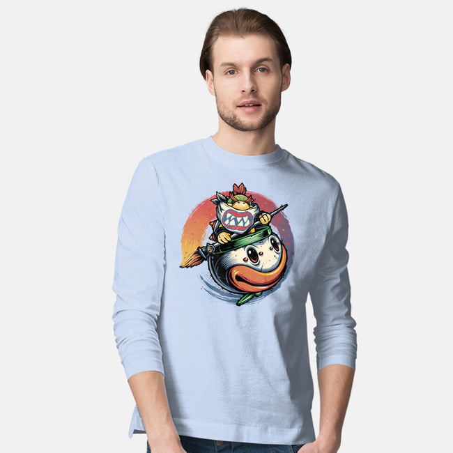 The Power Of Paint-Mens-Long Sleeved-Tee-glitchygorilla