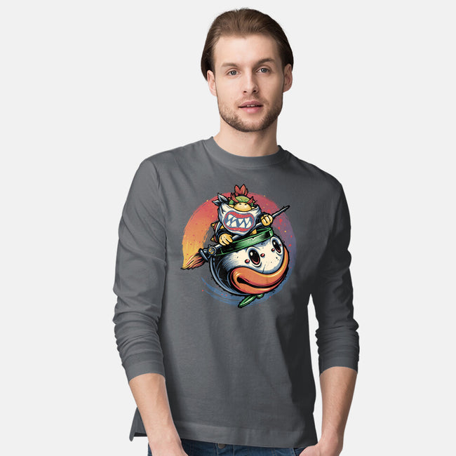 The Power Of Paint-Mens-Long Sleeved-Tee-glitchygorilla