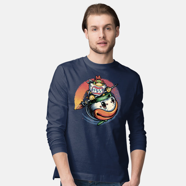 The Power Of Paint-Mens-Long Sleeved-Tee-glitchygorilla