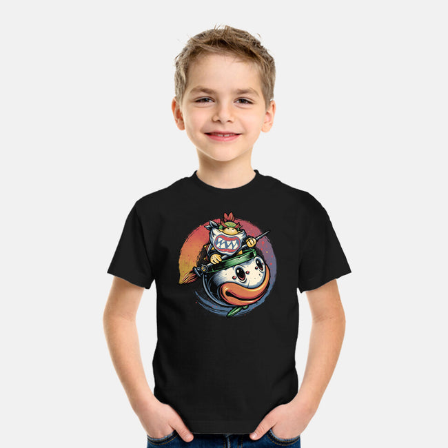 The Power Of Paint-Youth-Basic-Tee-glitchygorilla