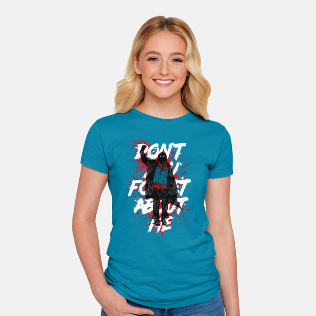 Unforgotten Rebel-Womens-Fitted-Tee-Tronyx79