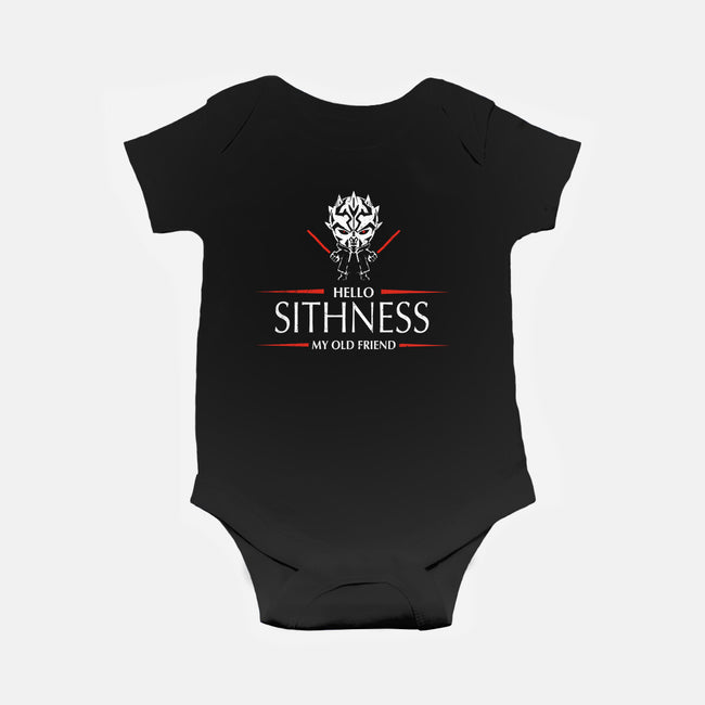 Hello Sithness-Baby-Basic-Onesie-kharmazero