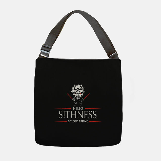 Hello Sithness-None-Adjustable Tote-Bag-kharmazero