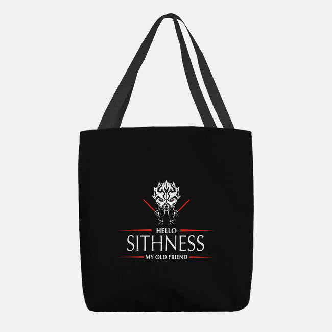 Hello Sithness-None-Basic Tote-Bag-kharmazero
