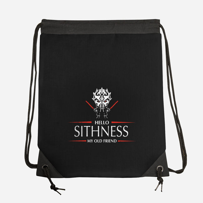 Hello Sithness-None-Drawstring-Bag-kharmazero