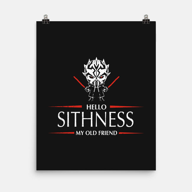 Hello Sithness-None-Matte-Poster-kharmazero
