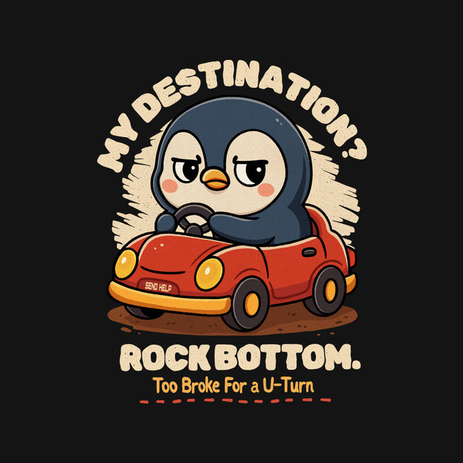 Rock Bottom Penguin-None-Mug-Drinkware-Trendlory