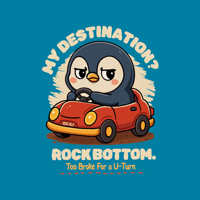 Rock Bottom Penguin-None-Mug-Drinkware-Trendlory