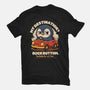 Rock Bottom Penguin-Unisex-Basic-Tee-Trendlory