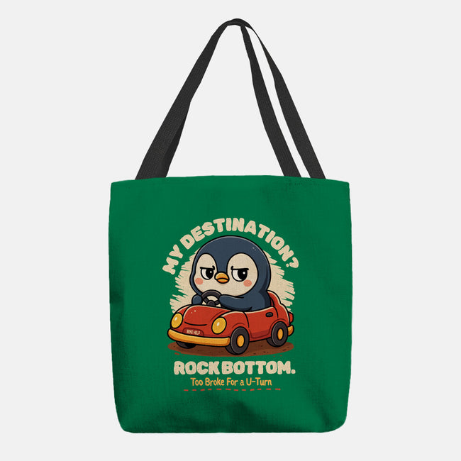 Rock Bottom Penguin-None-Basic Tote-Bag-Trendlory