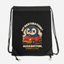 Rock Bottom Penguin-None-Drawstring-Bag-Trendlory