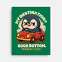 Rock Bottom Penguin-None-Stretched-Canvas-Trendlory