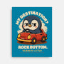 Rock Bottom Penguin-None-Stretched-Canvas-Trendlory