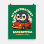 Rock Bottom Penguin-None-Matte-Poster-Trendlory