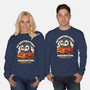 Rock Bottom Penguin-Unisex-Crew Neck-Sweatshirt-Trendlory