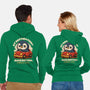Rock Bottom Penguin-Unisex-Zip-Up-Sweatshirt-Trendlory
