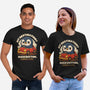 Rock Bottom Penguin-Unisex-Basic-Tee-Trendlory