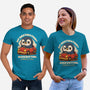 Rock Bottom Penguin-Unisex-Basic-Tee-Trendlory