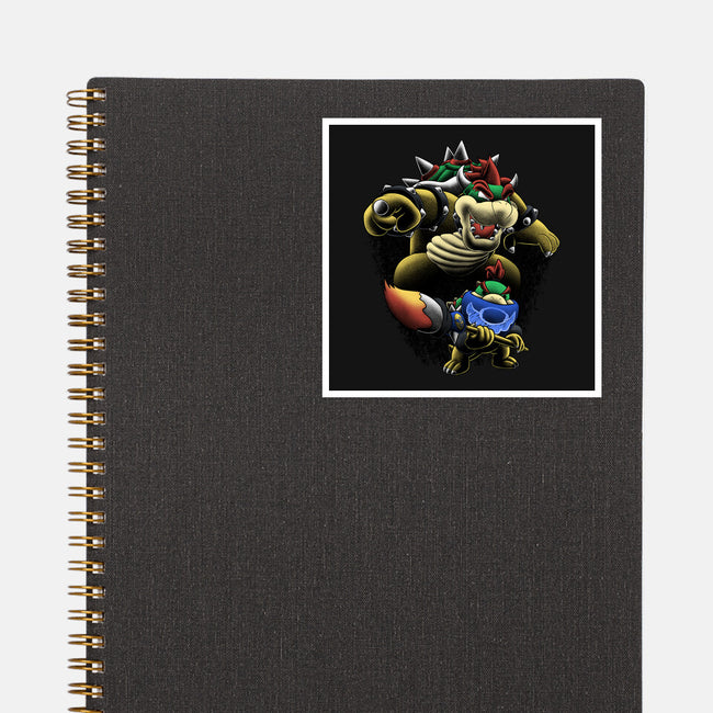 Koopa Royal Duo-None-Glossy-Sticker-Astrobot Invention