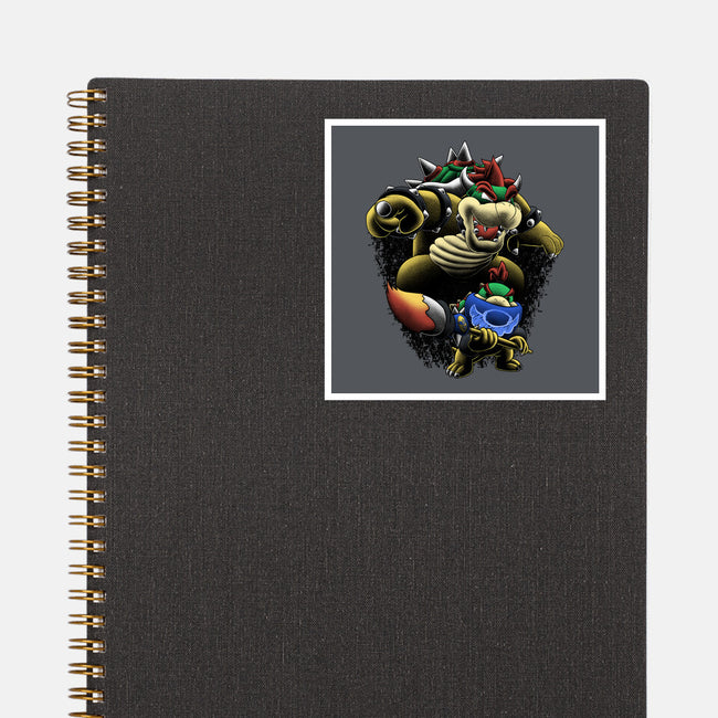 Koopa Royal Duo-None-Glossy-Sticker-Astrobot Invention