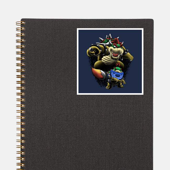 Koopa Royal Duo-None-Glossy-Sticker-Astrobot Invention