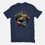 Koopa Royal Duo-Womens-Basic-Tee-Astrobot Invention