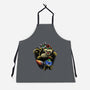 Koopa Royal Duo-Unisex-Kitchen-Apron-Astrobot Invention