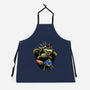 Koopa Royal Duo-Unisex-Kitchen-Apron-Astrobot Invention