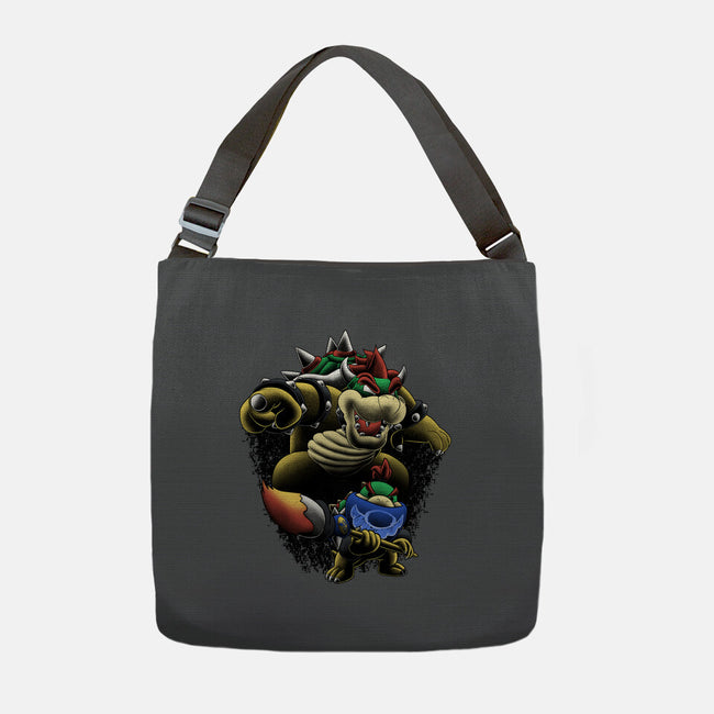 Koopa Royal Duo-None-Adjustable Tote-Bag-Astrobot Invention