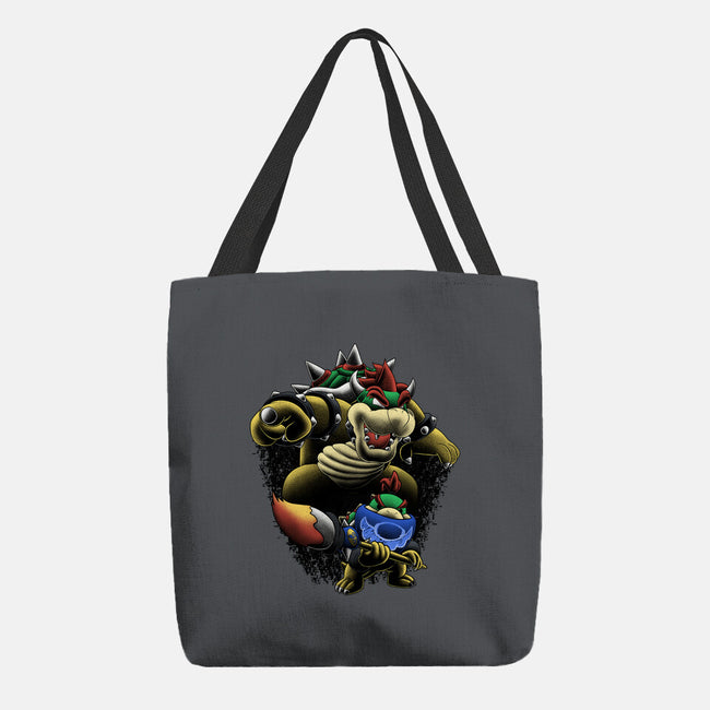 Koopa Royal Duo-None-Basic Tote-Bag-Astrobot Invention