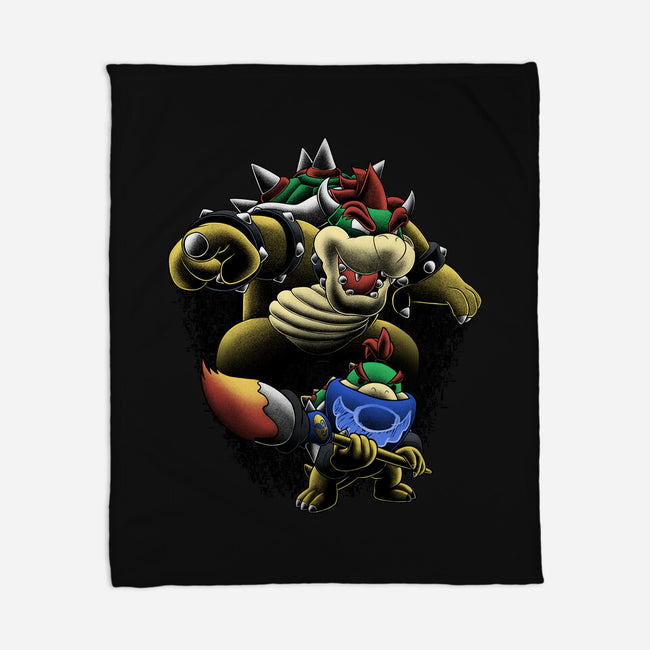 Koopa Royal Duo-None-Fleece-Blanket-Astrobot Invention