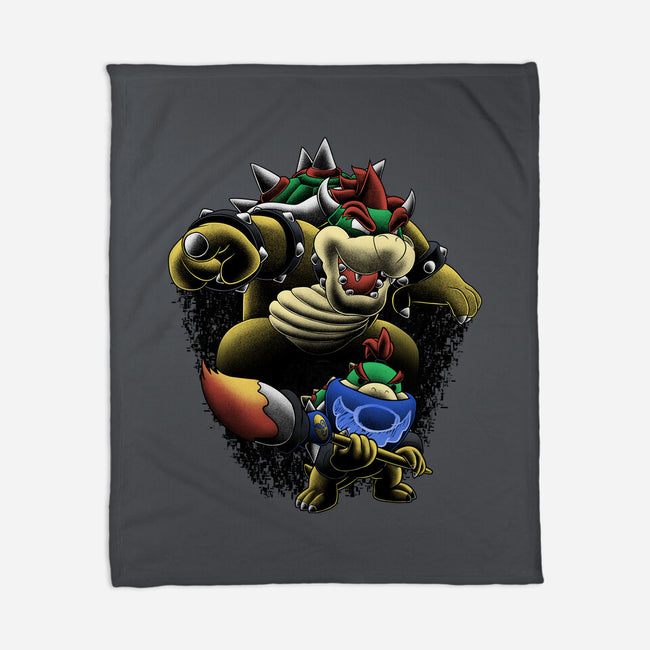 Koopa Royal Duo-None-Fleece-Blanket-Astrobot Invention