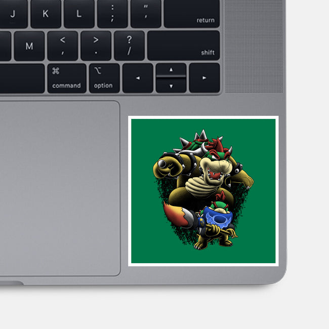 Koopa Royal Duo-None-Glossy-Sticker-Astrobot Invention