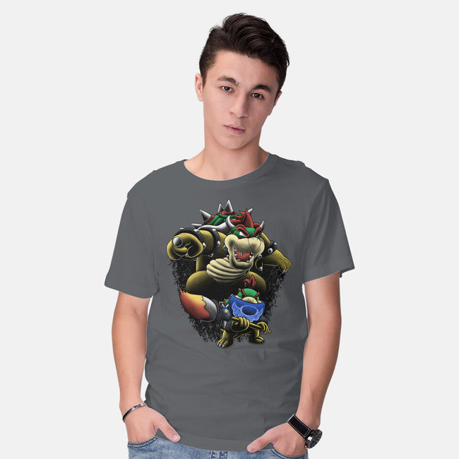 Koopa Royal Duo-Mens-Basic-Tee-Astrobot Invention