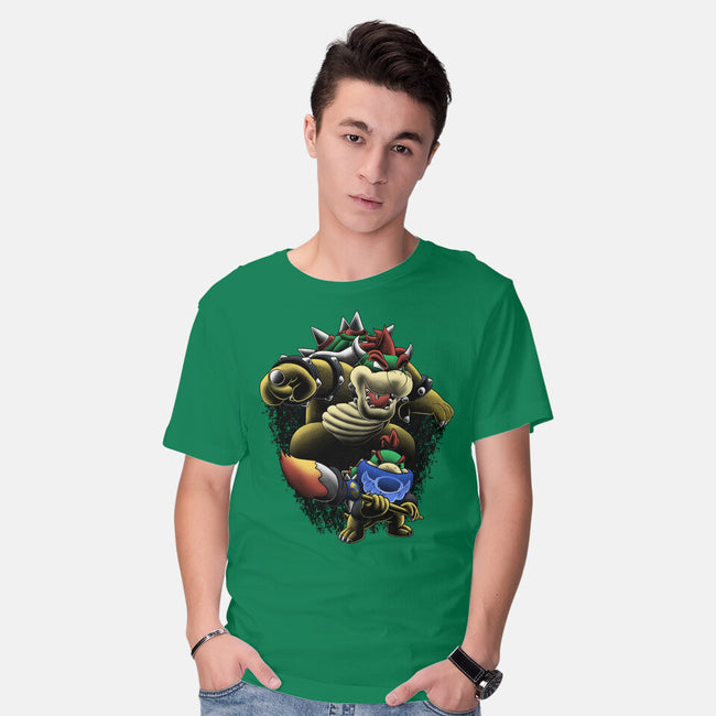 Koopa Royal Duo-Mens-Basic-Tee-Astrobot Invention