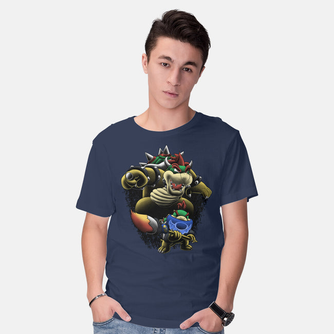 Koopa Royal Duo-Mens-Basic-Tee-Astrobot Invention