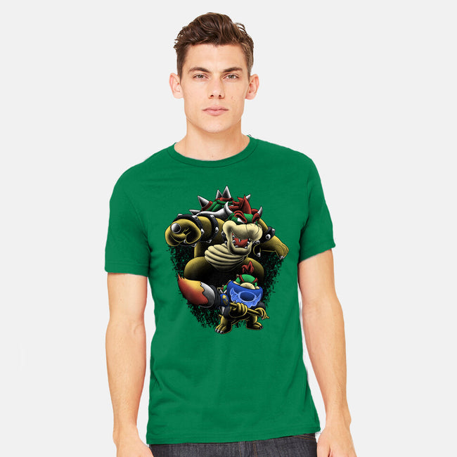 Koopa Royal Duo-Mens-Heavyweight-Tee-Astrobot Invention