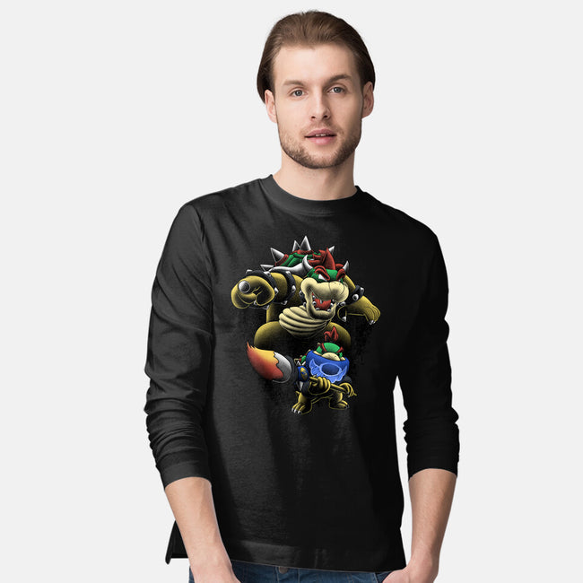 Koopa Royal Duo-Mens-Long Sleeved-Tee-Astrobot Invention