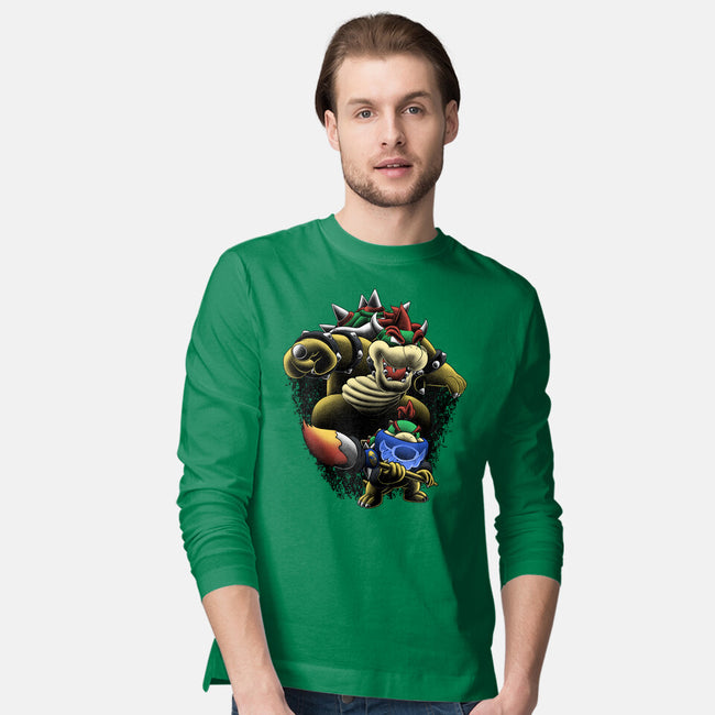 Koopa Royal Duo-Mens-Long Sleeved-Tee-Astrobot Invention