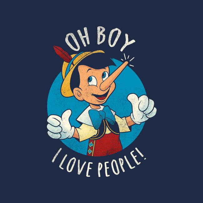 Oh Boy I Love People-Mens-Long Sleeved-Tee-grevalra